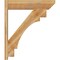 Ekena Millwork Merced Slat Rough Sawn Outlooker, Western Red Cedar, 8"W x 34"D x 40"H OUT08X34X40MRC06RWR - alternate 3